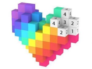 Sculpting Colored Block Art