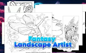 Fantasy Landscape Artist - Digital Coloring & Art Game Online