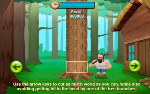 Wood Chopping Game - Lumberjack Challenge