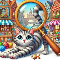 Paws Off, I'm Looking! - Hidden Object Puzzle Game
