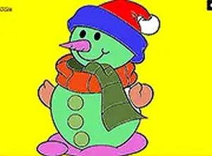 Festive Coloring Canvas