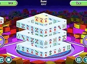 3D Mahjong Tile Trio