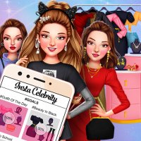 Insta Celebrity Hashtag Goals Dress Up Game Online