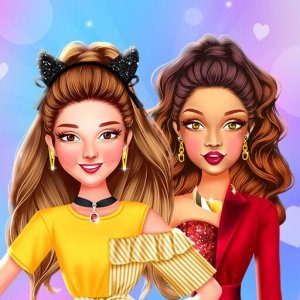 Half And Half Celebrity Style Fashion Game Online