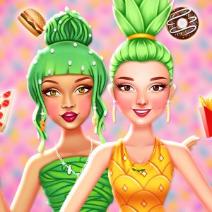 Celebrity Foodie Style Dress Up Game Online