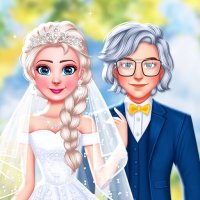 Frozen Sisters Dream Wedding Dress Up Game