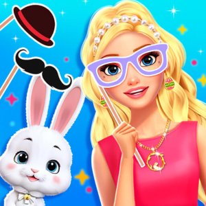 BFF Easter Photobooth Party Dress Up Game