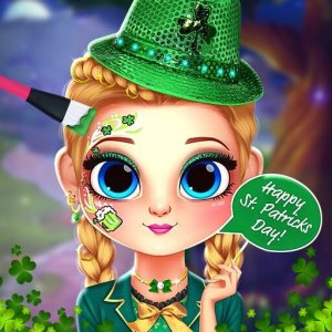 Little Lily St. Patrick's Day Photo Shoot Online Game