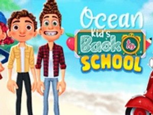 Ocean Kids Back To School Dress Up Game
