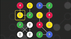 Digit Line Logic Puzzle