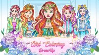 Girl Coloring Dress Up Online Game